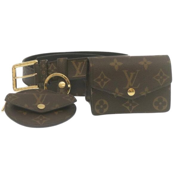 LOUIS VUITTON Monogram Ceinture Daily Multi Pocket Waist Bag M0236y M0236y - Picture 1 of 16